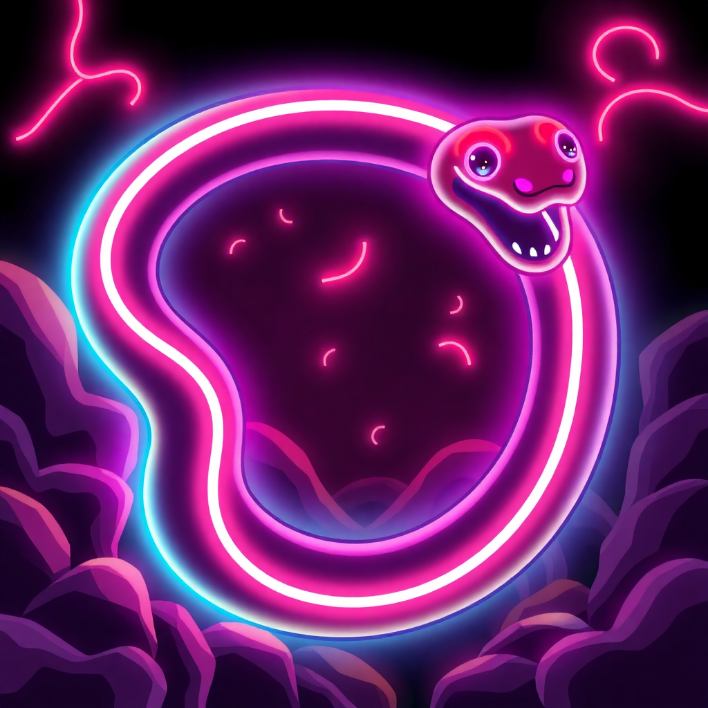 Neon Snake